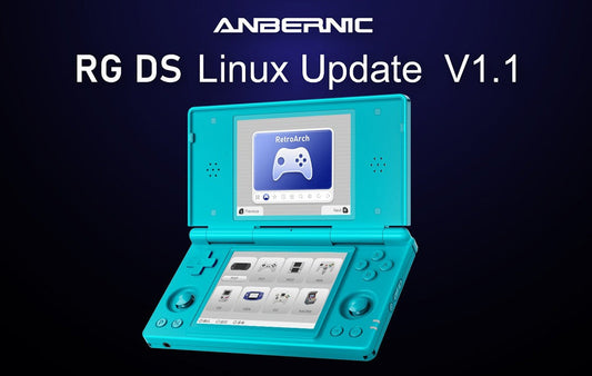 ANBERNIC RG DS Linux V1.1: Mehr Leistung und flexiblere Bildschirmeinstellungen