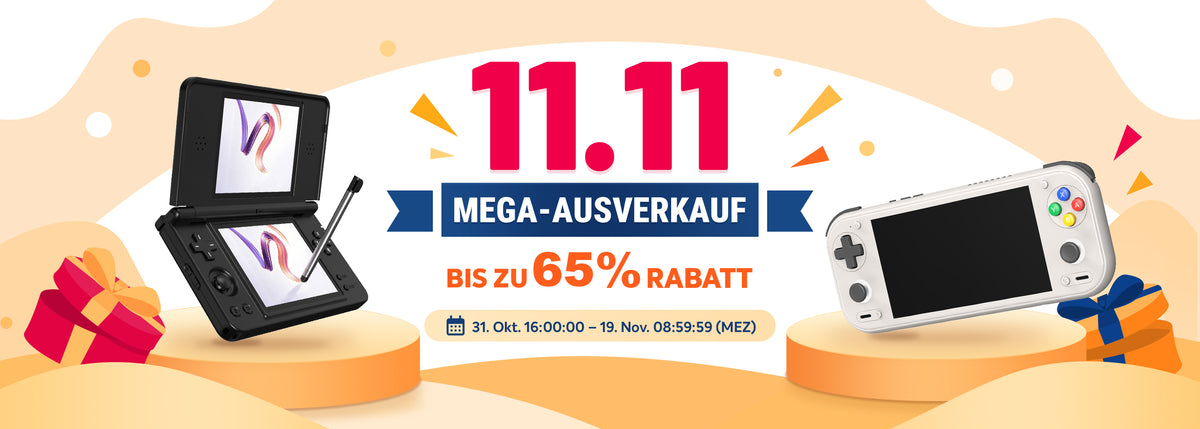 11.11 MEGA-AUSVERKAUF